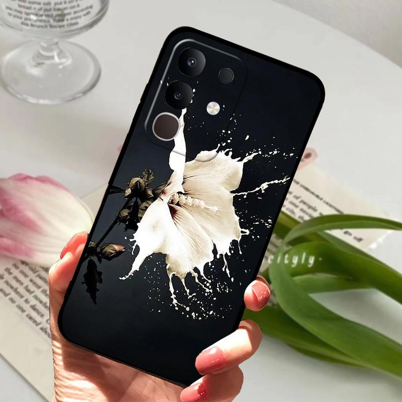 Case For Vivo Y29 4G 5G Cute Lion Tiger Soft Silicone Phone Protective Cases For vivo T4x 5G Fashion Cool Bumper Fundas Cover