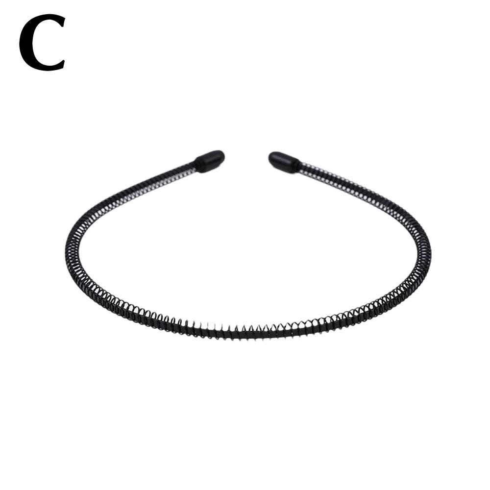 Fashion Wave Hairband for Men Women Korean Hair Hoops Unisex Wavy Hair Head Hoop Band Invisible Hair Clip Hair Accessories 1PCS