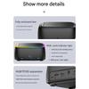 Multifunctional 2.5inch/3.5inch External Hard Drives Enclosure Case Type C Docking Station Hard Drive Case with LED