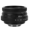 25mm F1.8 Mini CCTV C Mount Wide Angle Lens for Nikon Mirrorless Camera (black)