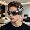 Monsters Hands Sunglasses Novelty Futuristic Sunglasses Lightweight Funny Hands Glasses with UV400 Mirror Lenses Gift for Men Women