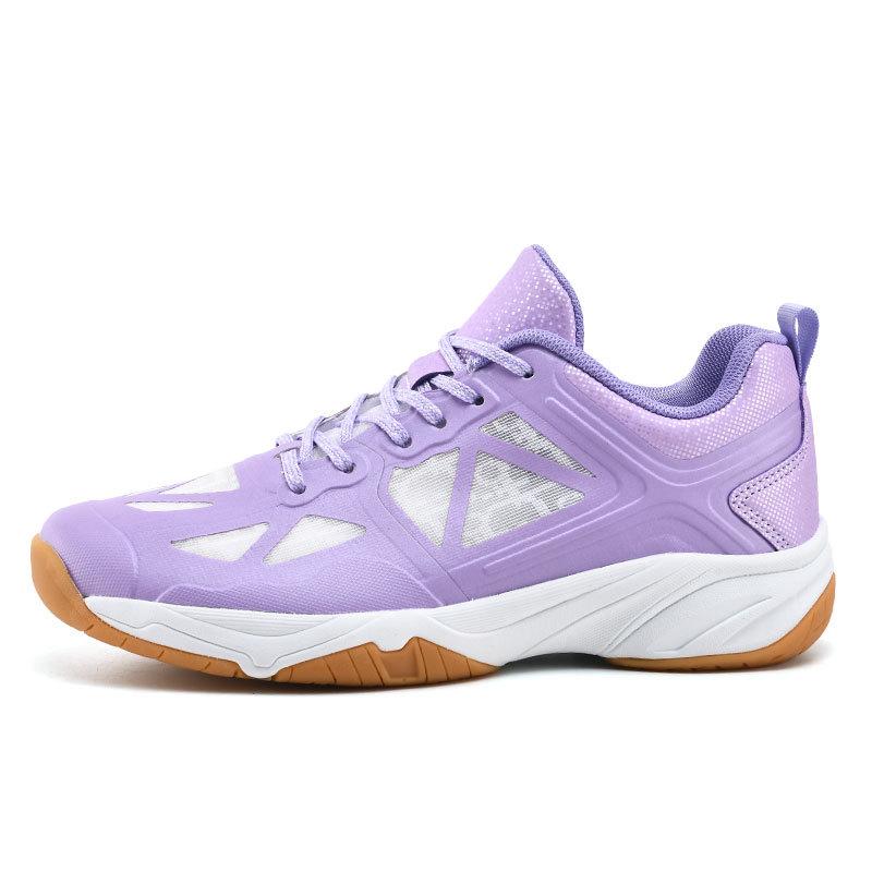 

New summer single net professional badminton shoes for men and women couples breathable shock absorption non-slip table tennis shoes tennis shoes 45