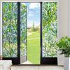 1PC PVC Aesthetic Natural Fit Showcase Moisture-proof Balcony Glass Waterproof Bedroom Window Sticker Bathroom Long-lasting