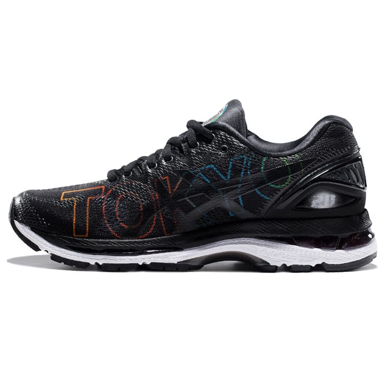 

ASICS Gel Nimbus 20 Tokyo Marathon Women Sneakers Black White T8B6N-9090 37.5