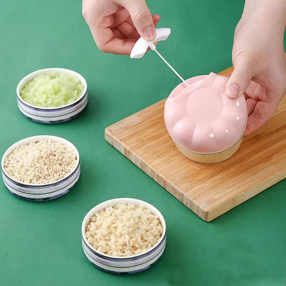 Kitchen Home Manual Garlic Puller Mini Kitchen Cooking Machine Portable Manual Mixer Food