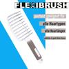 FLEXIBRUSH Anti-Pull Hairbrush Detangler Brush Head Massage Comb Detangling