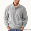 Men S Corduroy Stand Collar Long Sleeve Pocket Sweatshirt