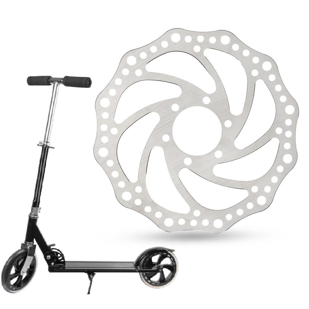 160MM 37MM Electric Scooter Disc Brake Rotor Stainless Steel Replacement 6 Bolt Rotors
