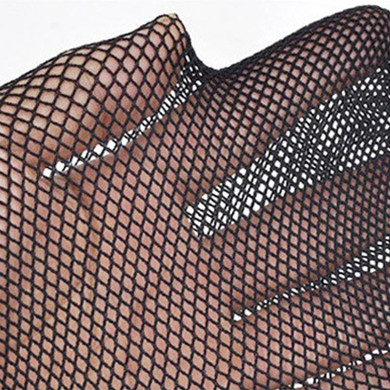 1/3 Pairs of Women Fishnet Stockings Super Stretchy High Waist Leggings Tights Black Net Pantyhose Large Medium Small Mesh Stockings
