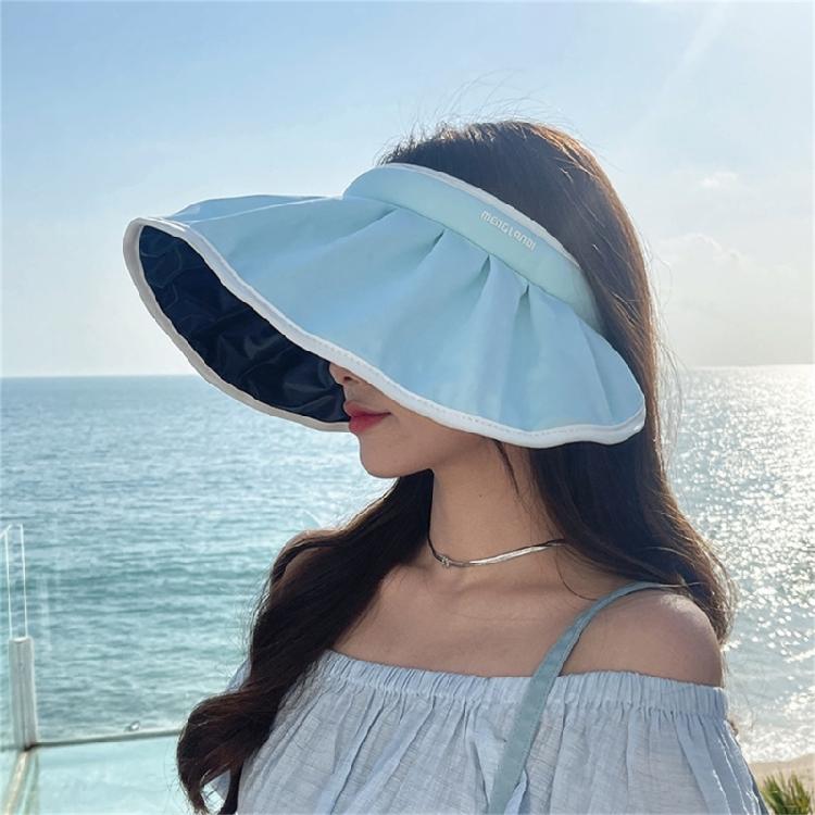 Summer Sun Visors Hat Women Visors Hat Women SunHat With Ponytail Hole Foldable