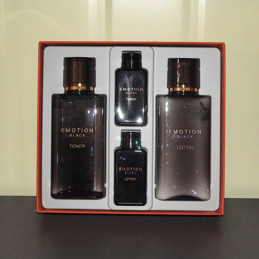 Flower Boy RWGOYXXU Men s Cosmetics Emotion Black Skincare Special Set
