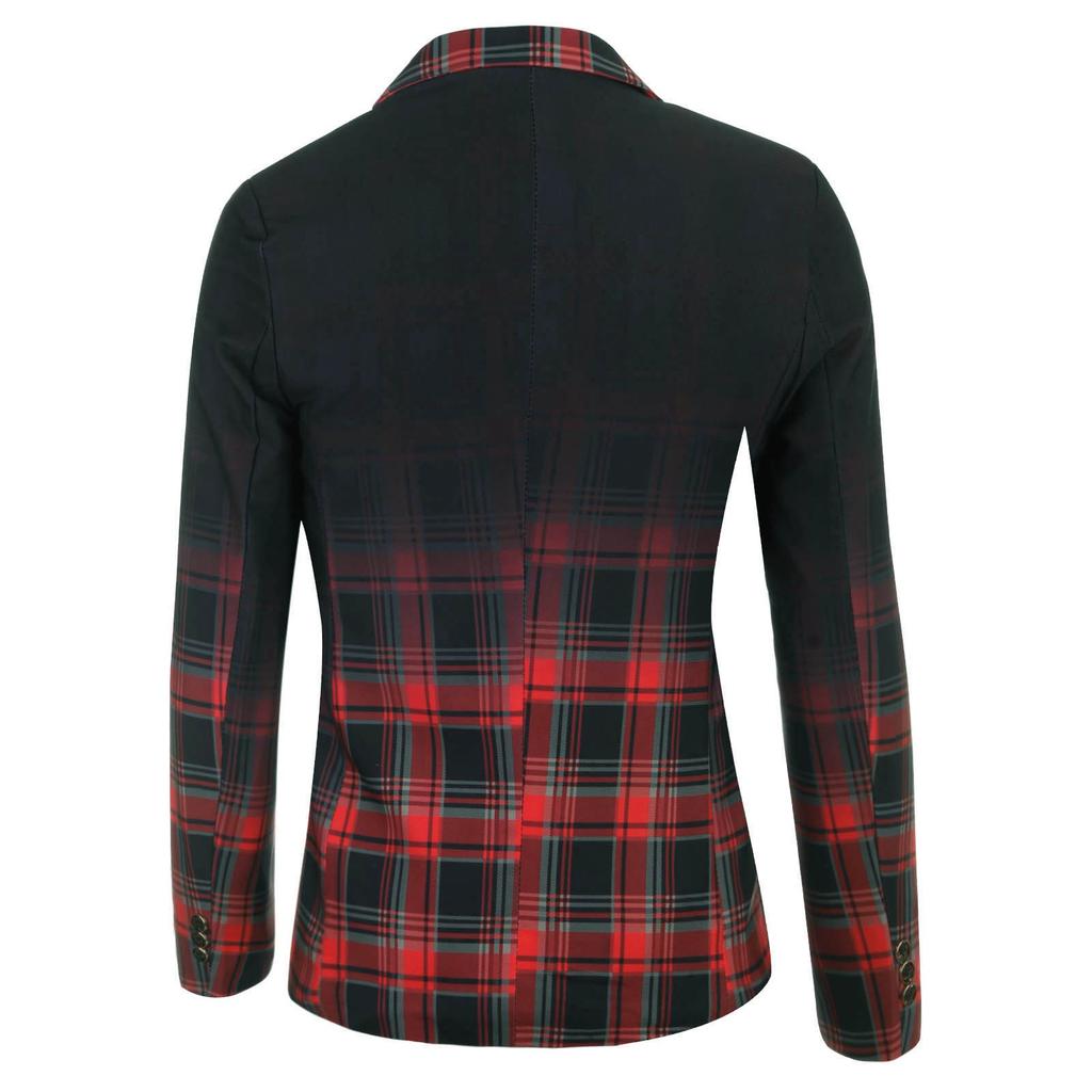 Mens  Winter Prints Formal Blouse Long Sleeve Top Jacket Coat