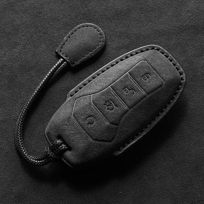 For Byd Song Plus Atto 3 Han Ev Yuan Tang Dm Qin Seal Dolphin E2 Keyless Protector Car Key Case Leather Cover Shell Car