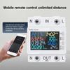 8 in1Tuya WiFi Power Meter 2P AC Energy Meter APP Control 170-270V/63A Voltage and Current Meter Electricity Meter Smart Life