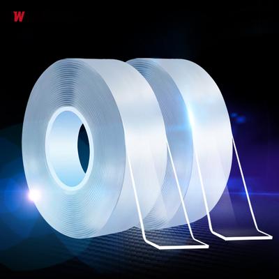 Car Waterproof Transparent Tape Nano Double-sided Tape Strong Adhesive Strip Fixed Traceless Reusable Decorative Sticker Tool