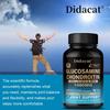 1000mg Glucosamine Chondroitin Supplement, Collagen Support, 120 Capsules