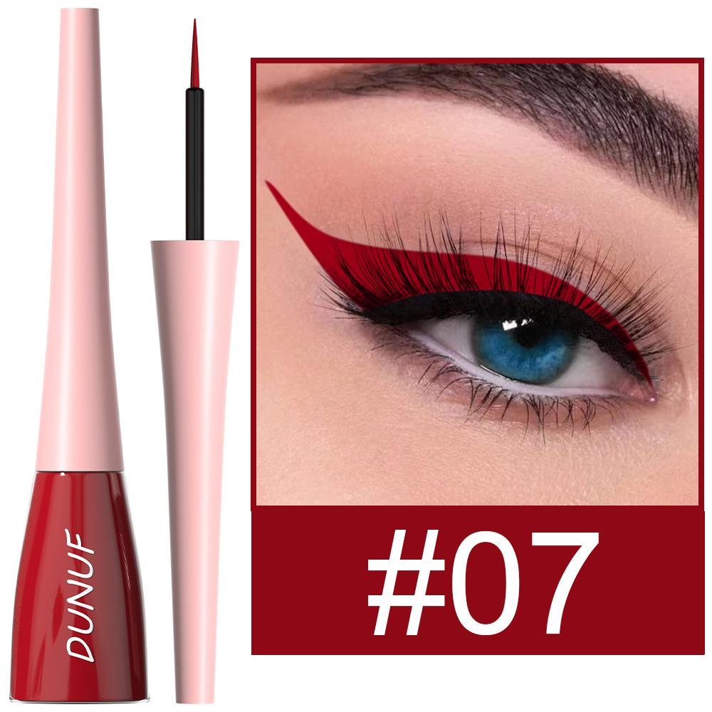 18 colori eyeliner liquido ad asciugatura rapida impermeabile eyeliner a lunga tenuta ombretto sistema di colori misti eyeliner penne per trucco occhi glamour