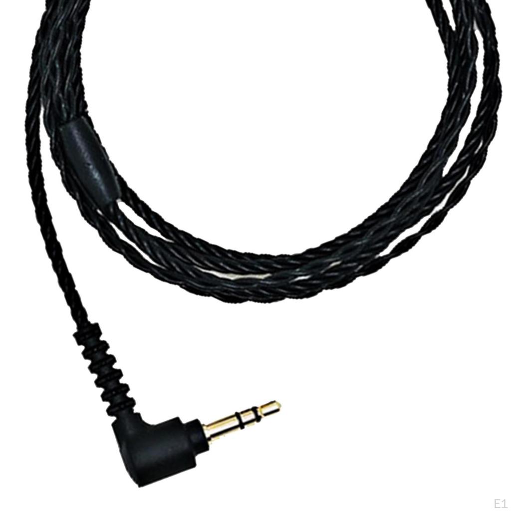 120cm DIY Earphone Cable Headphone Extension Cord Wear Resistant Reliable High Performance