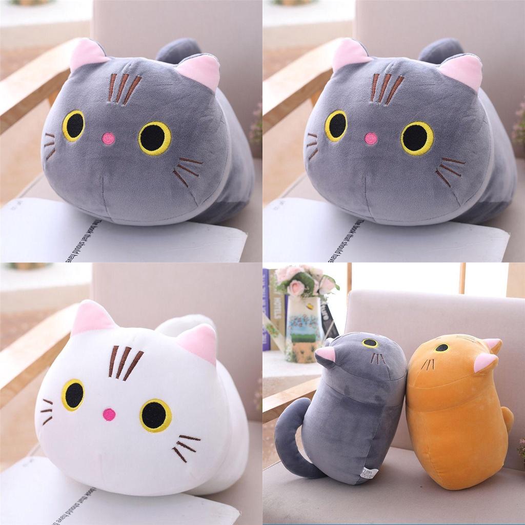 Adorable Cartoon Plush Toy Cat Soft Pillow Cushion For Kids And Girlfriends