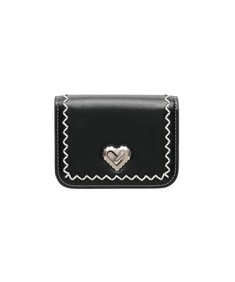 Lemasque Cookie Lock Compact Business Card Holder Black