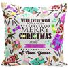 Led Christmas Pillowcase Cartoon Plant Creative Printing Luminous Cushion Cover Home Sofa Table Chair Decoration Pillow Cases