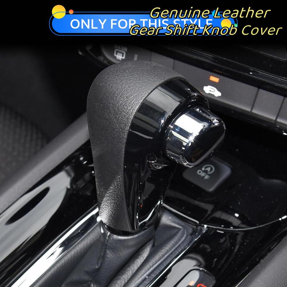 Auto Leder Kopf Schaltknauf Schutz Abdeckung für Honda Vezel HRV HR-V 2014 - 2020 AT Getriebe Shift Halsbänder Schutz fall Abdeckungen