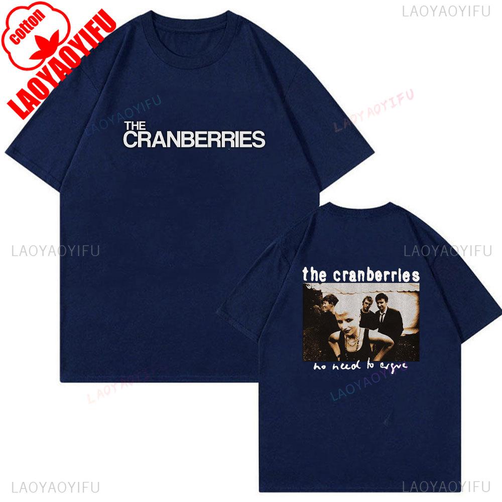 80s 90s The Cranberries Linger 1993 Alternative Rock Lyrics Unisex T-shirt Graphic T Shirts Vintage T Shirt Summer Cotton Tees