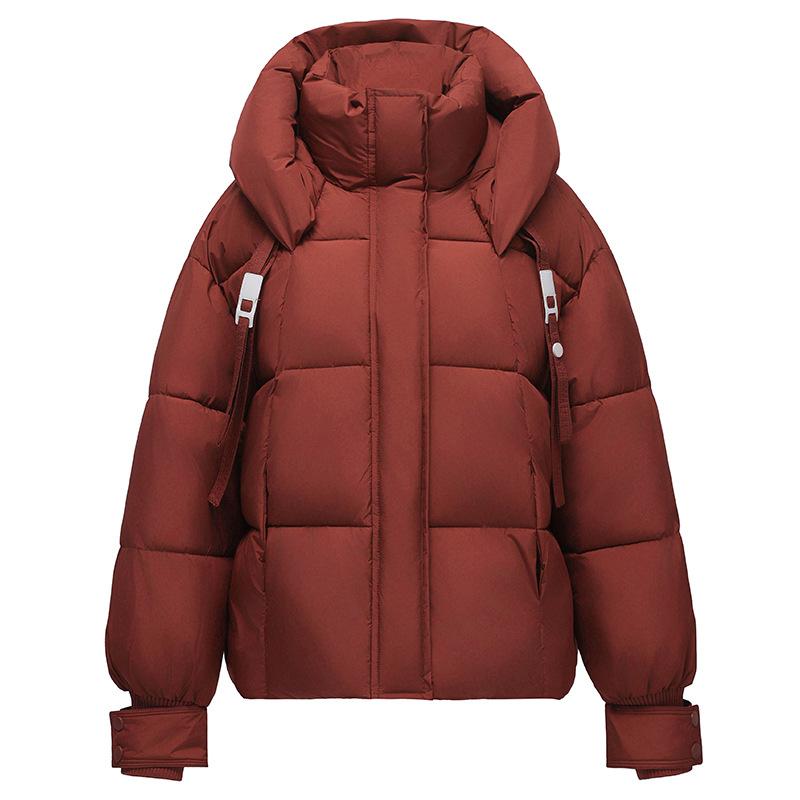 Down cotton clothes women's fashion cotton clothes winter new bread clothes small loose short warm jacket women