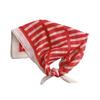 Silk scarf neck small square scarf spring and summer new floral polka dot small scarf literary headscarf headband bag strap