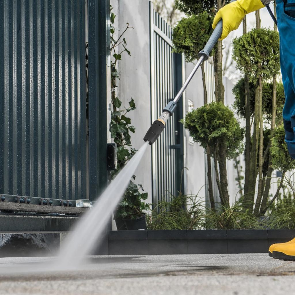 3-7 GPM Pressure Twist Nozzle Adjustable Downstream Soft Wash Nozzle Used In Conjunction With Water Gun Efficient Cleaning Tool