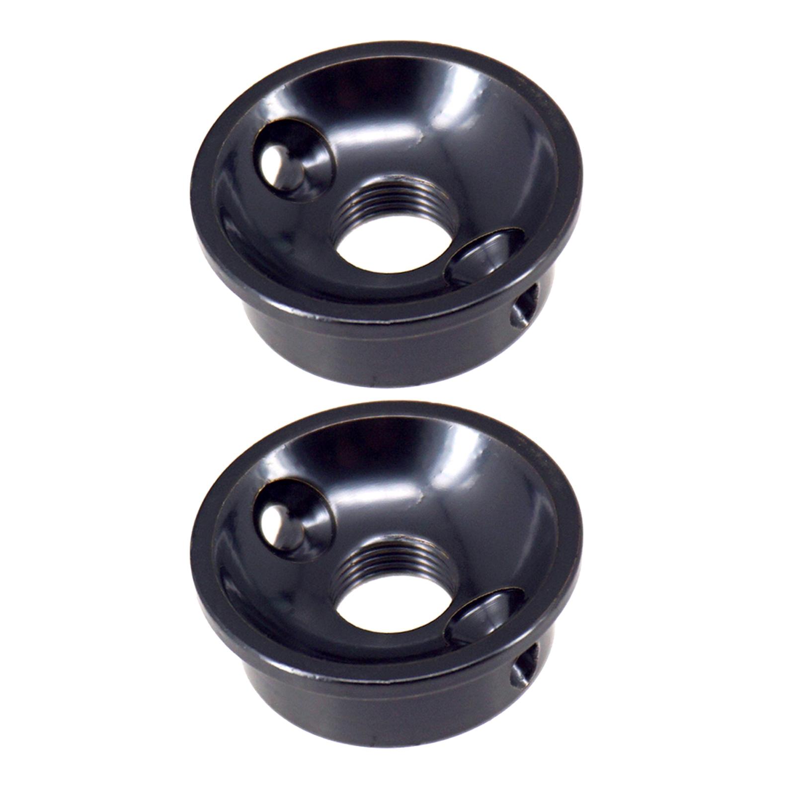

2Pcs Output Input for TL Style Electric Guitar Bass Replacement Parts чорний
