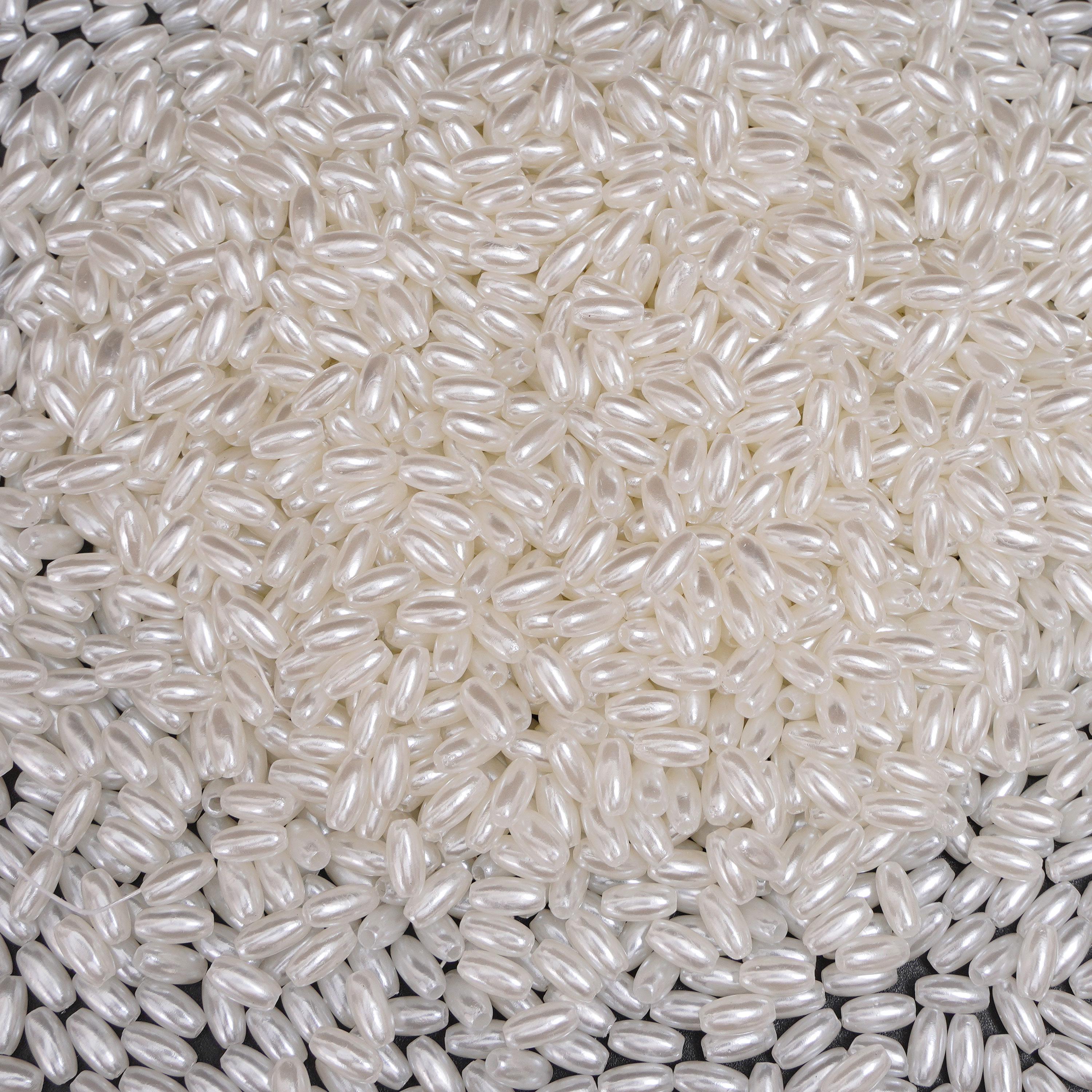 

50/100 шт. Белый высокояркий ABS искусственный жемчуг в форме капли воды, разбросанные бусины для самостоятельного изготовления браслетов, ожерелий и ювелирных изделий 4x8mm 100pcs бежевый