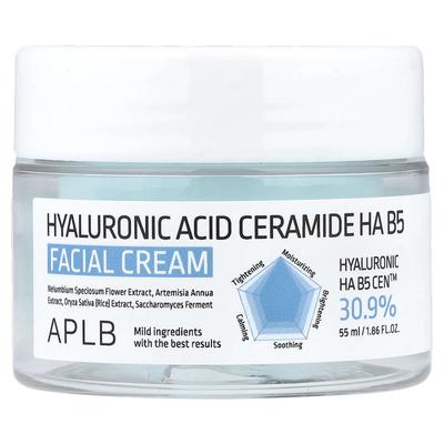 APLB Hyaluronic Acid Ceramide HA B5 Facial Cream, 55ml (1.86 Fl Oz)