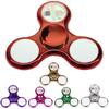 Rotating Finger Spinner Light Effect Changing Patterns LED Electroplate Finger Fidget Hand Spinner for Home