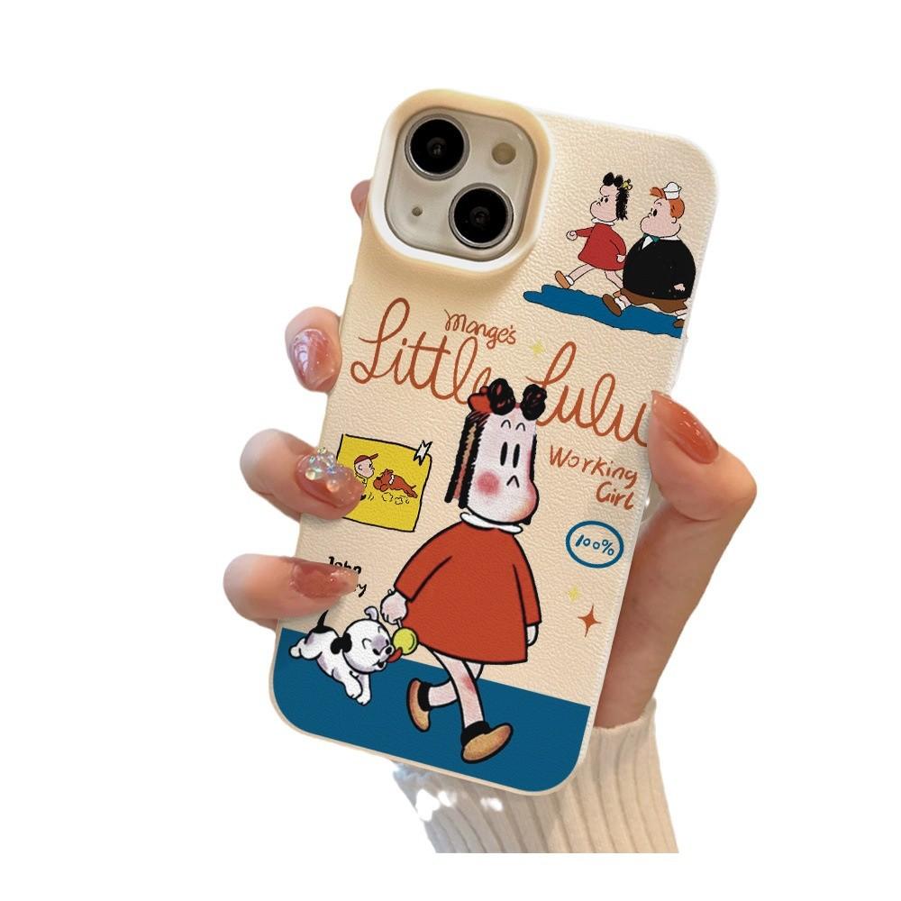 Japanese Ins Cartoon Animation Character for Apple 16 Mobile Phone Case for IPhone15 New 14plus Female 12/14