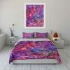 Colorful Tropical Leaves. Bedding Sets Duvet Cover Sets Duvet Covers Pillowcases(1 * Duvet Cover 2 * Pillowcases, Without Duvet Insert)