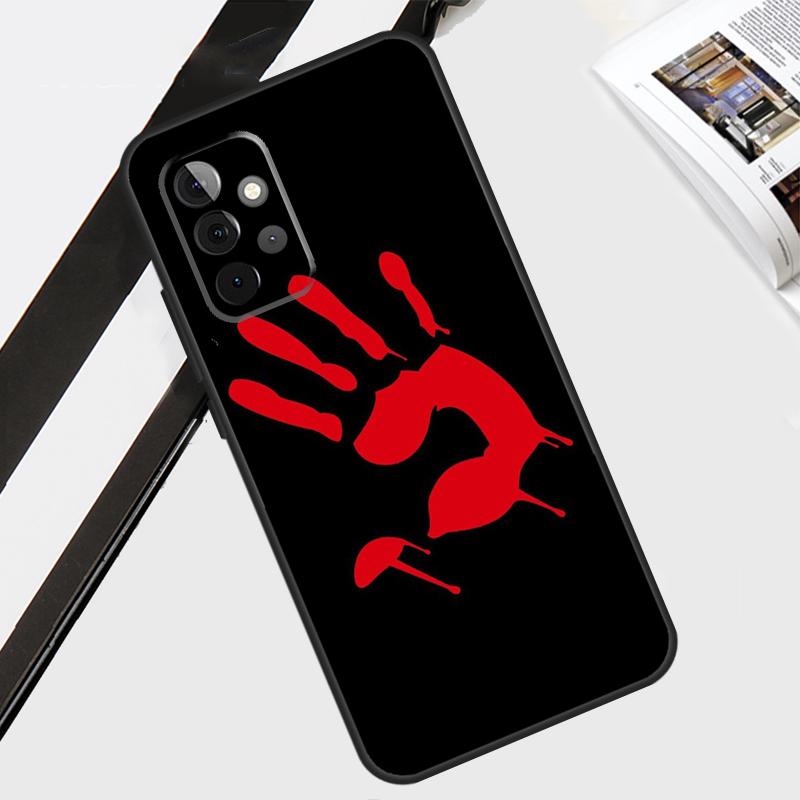Bloody Hand Case For Samsung Galaxy A54 A34 A14 A56 A36 A26 A16 A06 A12 A22 A32 A52 A13 A53 A15 A35 A55
