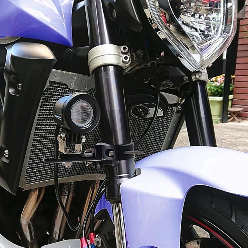 Motorrad-Lichtleistenhalterungen, einfach zu montierende Motorrad-Scheinwerferhalterungen, einfache Installation für vielseitige Beleuchtungswinkel
