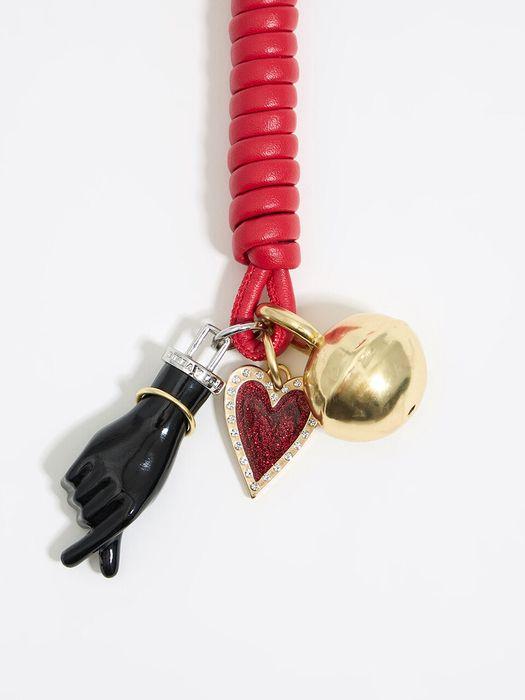 BIMBA Y LOLA BIMBA Y LOLA Red Multi Pendant Bag Charm B246AIZ020RDF