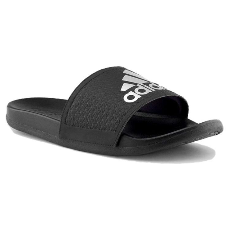 Adidas Adilette CF Slides Unisex Sandals Black Core-Black Silver-Metallic S79352