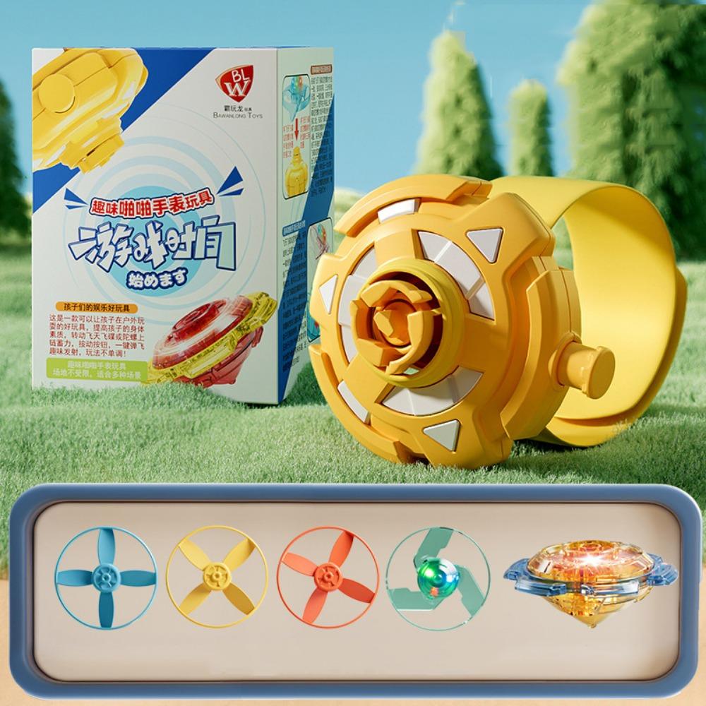 Burst Sparks Gyroscope Toy Watch Gyro Kids Gyro Classic Toys Spinning Top Toy  Gyro Accessories