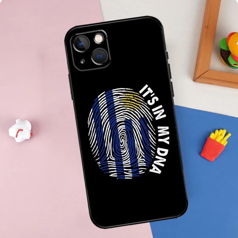 Applicable To Apple Iphone13Promax Mobile Phone Case Uruguay Flag Mobile Phone Case, Painted And Anti-Drop Huawei