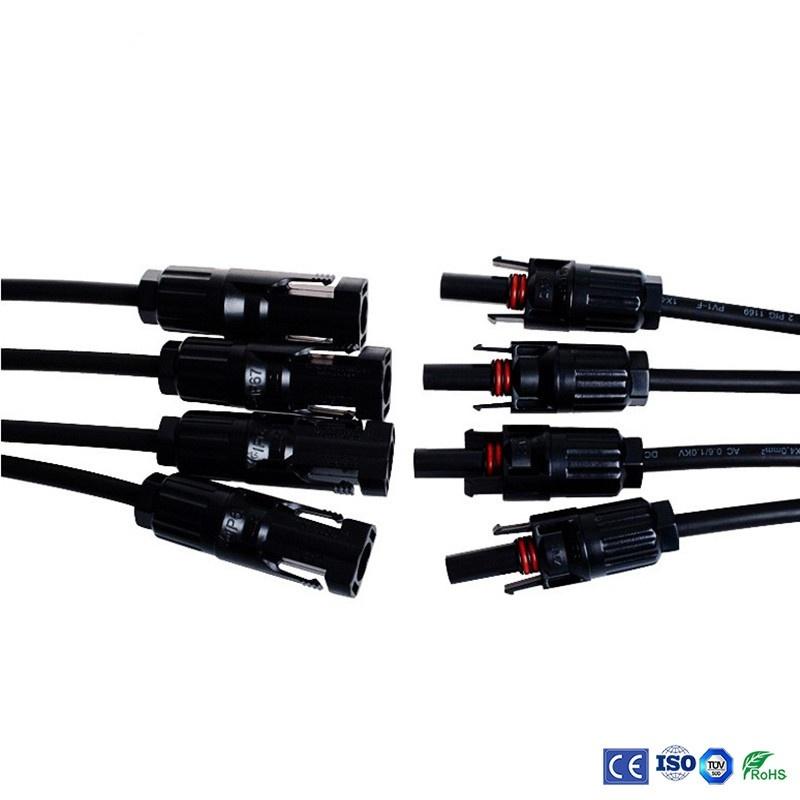PV Connector Y Type Parallel Connection Solar Panel System Waterprrof Connector Branch Two Pieces Solar Cell Connect Plug