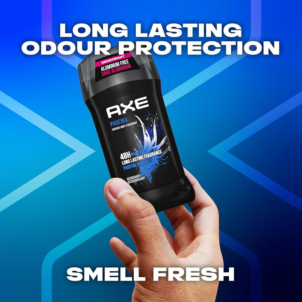 Axe Phoenix Crushed Mint & Rosemary Scent Deodorant, 85g, 1 Piece