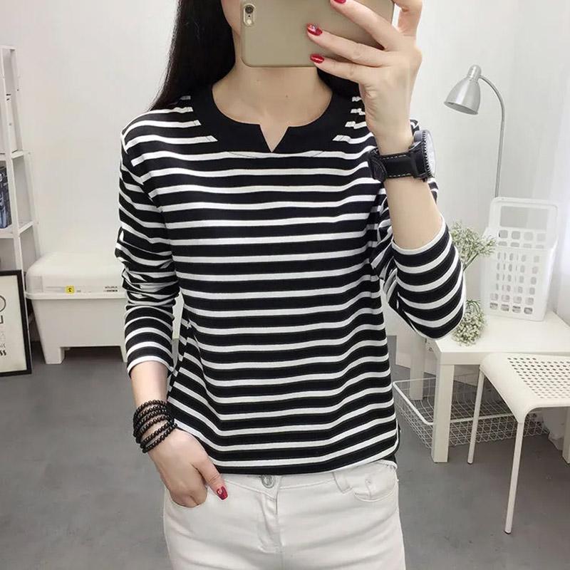 Shirt Tops Women Cotton Blouse Oversized Comfortable Stretch Long Sleeve Shirt Streaks Loose Tops