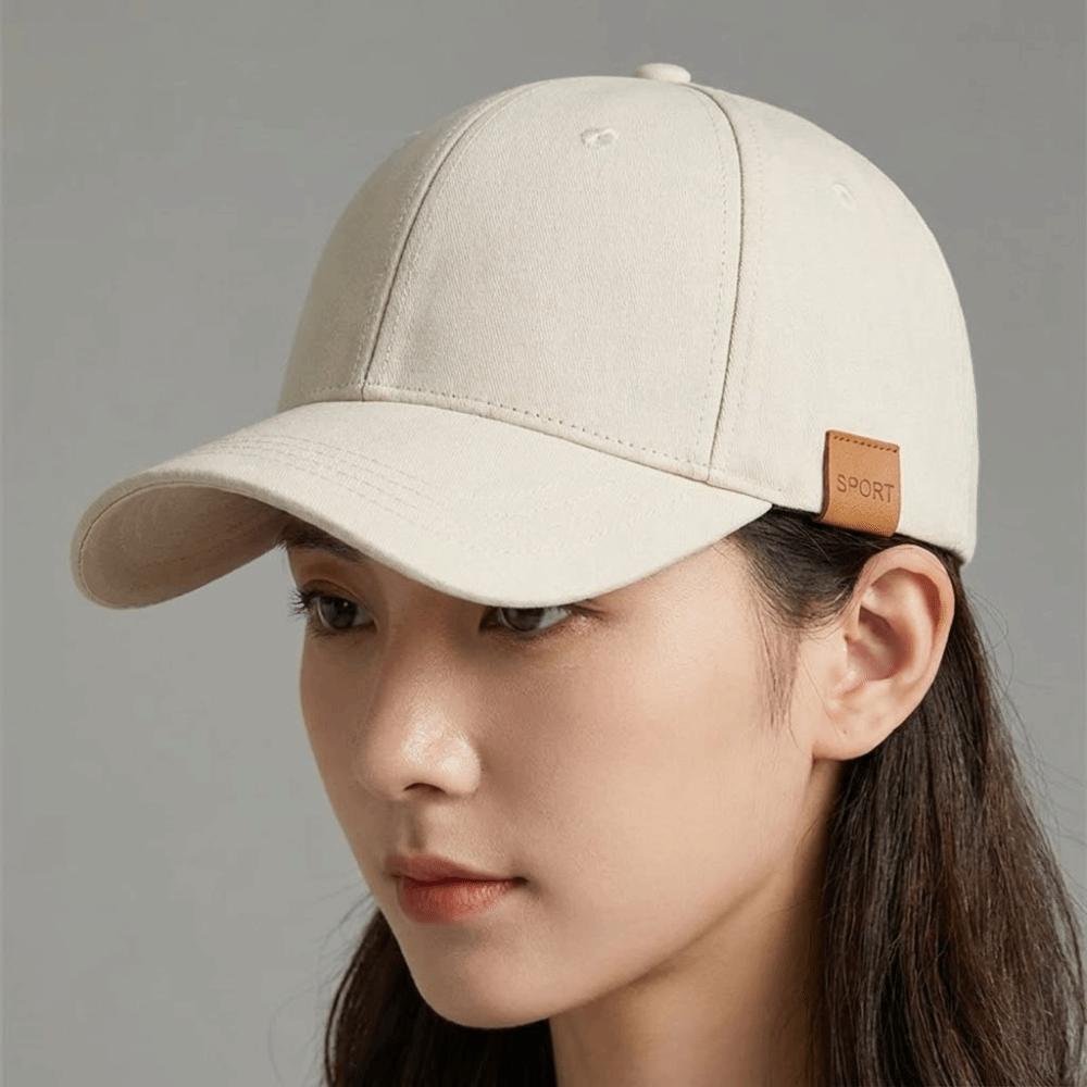 Versatile Sun Protection Peaked  Hat Dry Quickly Snapback Hat Casual Visor Cap  Women