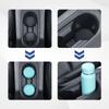 Car Cup Holder Limiter,Silicone Anti Shake Car Coasters for Cup Holders,Universal Self-Adhesive Car Cup Holder erts Stabilizer Car Accessories