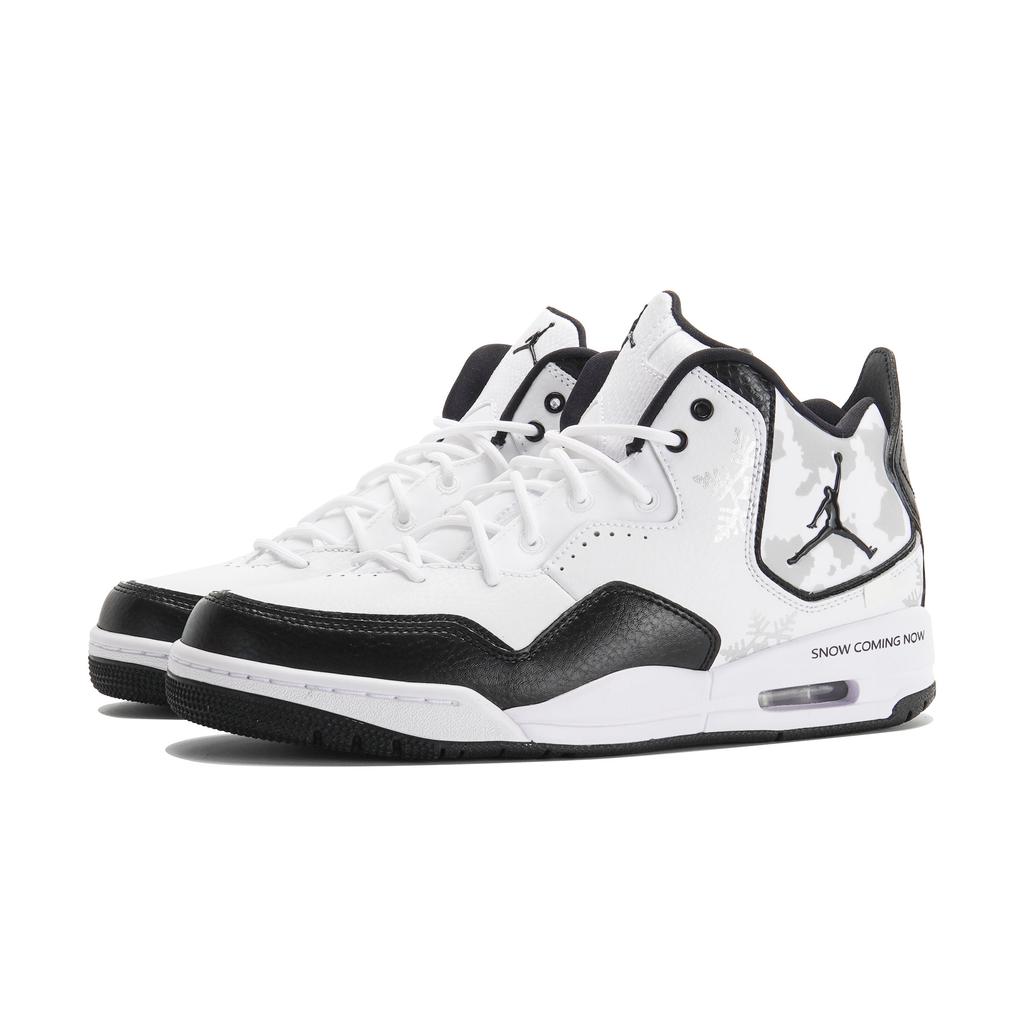 Jordan Courtside 23 Abrasion Resistant Abrasion Resistant Mid Top Vintage Basketball Shoes Men's Black White AR1000-100(Team210-)