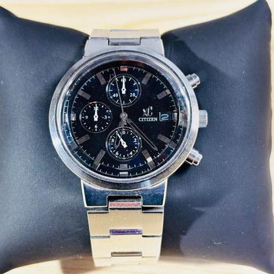 Used [New Battery Replacement] CITIZEN XC Chronograph Men's - Operation Confirmed
