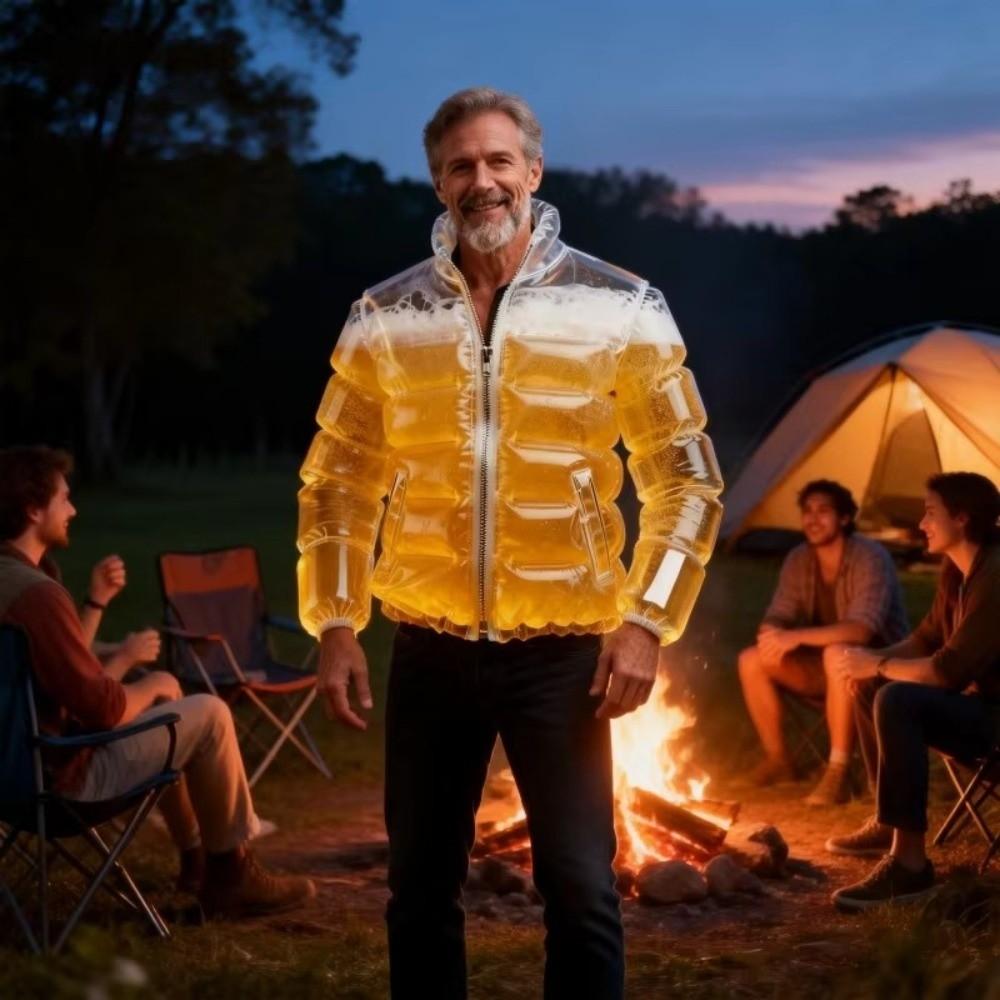 Portable Beer-Filled Jacket Leak-proof Refillable Beverage Jacket Hilarious Cooler Vest Pools